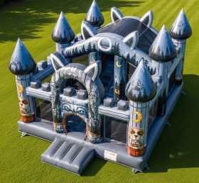 T5-2791 Wolf Theme Inflatable Castles