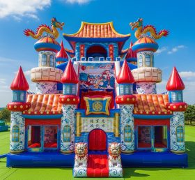 T5-2850 Chinese Style Theme Inflatable Castles