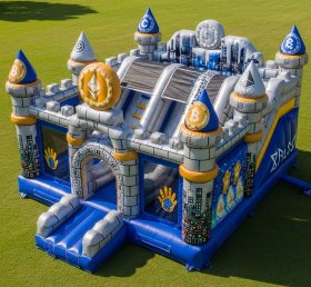 T5-2879 Cryptocurrency Theme Inflatable Castles