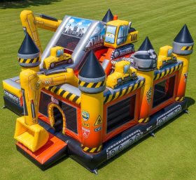 T5-2924 Excavator Theme Inflatable Castles