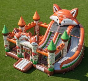 T5-2947 Fox Theme Inflatable Castles