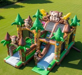 T5-3009 Monkey Theme Inflatable Castles