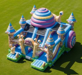 T5-3071 Snail Theme Inflatable Castles