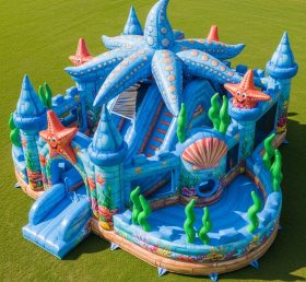 T5-3079 Starfish Theme Inflatable Castles