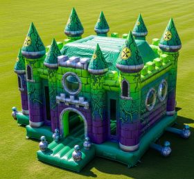 T5-3093 Toxic Theme Inflatable Castles