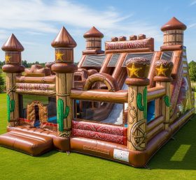 T5-3125 Wild West Theme Inflatable Castles