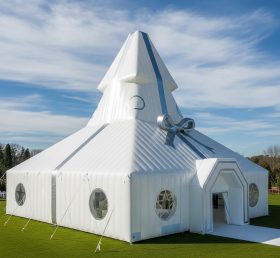 Tent1-6139 Giant Gift Box Inflatable Tent