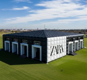 Tent1-6375 Black White Inflatable ZARA Structure