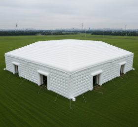 Tent1-6491 Pure White Inflatable Rectangular Tent