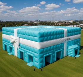 Tent1-6541 Tiffany Blue Inflatable Gift Box