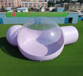 Tent1-5045F Lavender Inflatable Bubble Tent