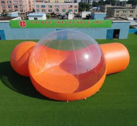 Tent1-5045I Orange Inflatable Bubble Tent