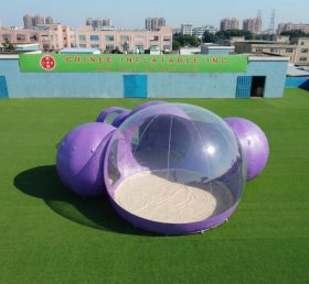 Tent1-5047L Purple Inflatable Bubble Tent