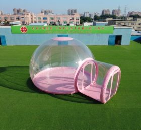 Tent1-5044K Pink Inflatable Bubble Tent