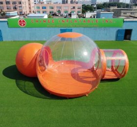 Tent1-5043I Orange Inflatable Bubble Tent