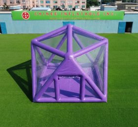 Tent1-5040M Purple Inflatable Structured Bubble Tent