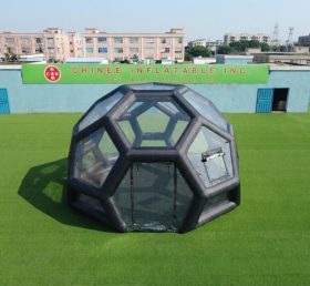 Tent1-5010C Black Inflatable Bubble House