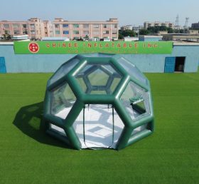 Tent1-5010F Dark Green Inflatable Bubble House